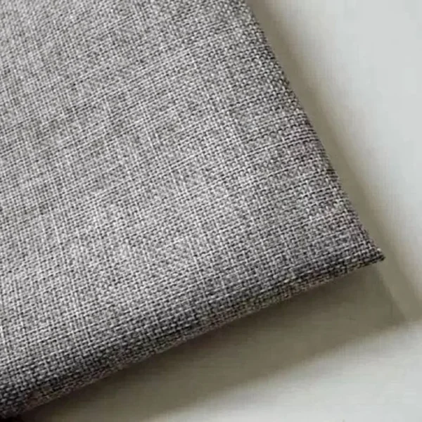 Factory Supply  Linen Style Solid Color 100% Blackout Curtain Fbaric With PU Lamination Artwork 2.8M/3.2M/3.4M Width - Image 3