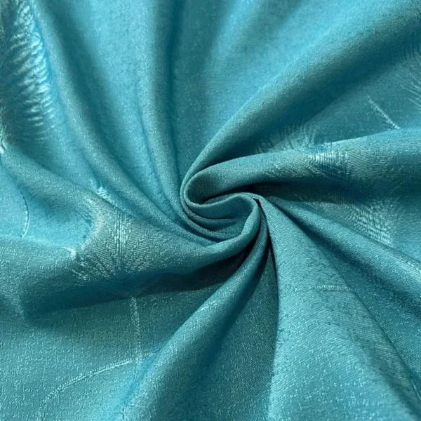 Factory Supply Reed Grass Pattern Design Sound Insulation Jacquard Curtain Fabric With 80% Blackout - Image 2