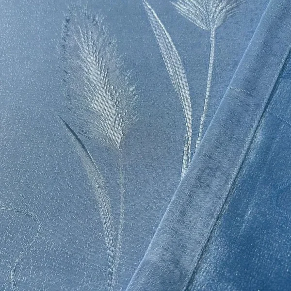 Factory Supply Reed Grass Pattern Design Sound Insulation Polyester Jacquard Curtain Fabric With 80% Blackout 2.8M/3.2M Width - Image 3
